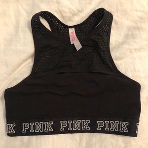 VS Pink High Neck Sports Bra
